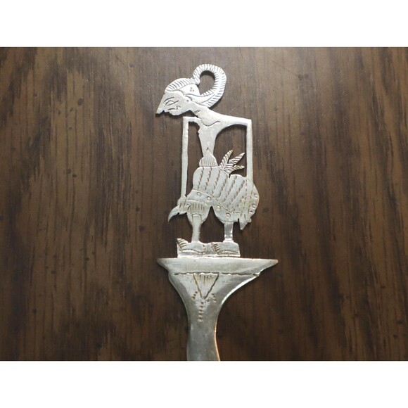 Indonesian Wayang Shadow Puppet Letter Opener - Picture 1 of 5